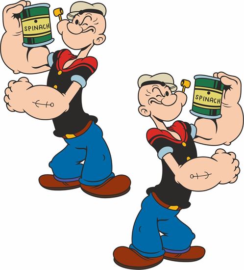 Picture of popeye Decals / Stickers