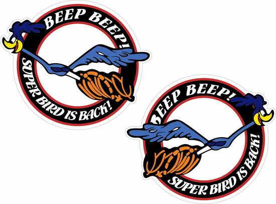 Picture of Road Runner Decals / Stickers
