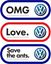 Picture of Service and Parts Decals / Stickers