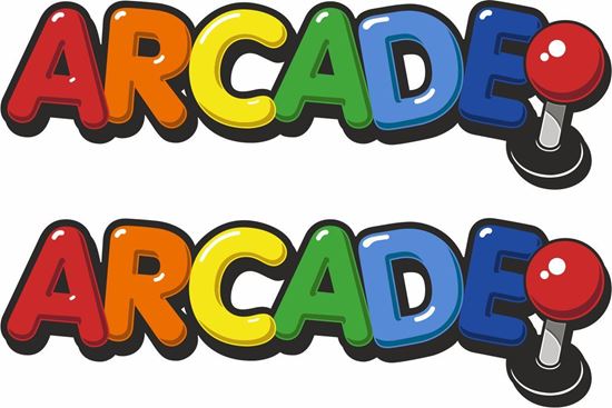 Picture of Arcade Decals / Stickers