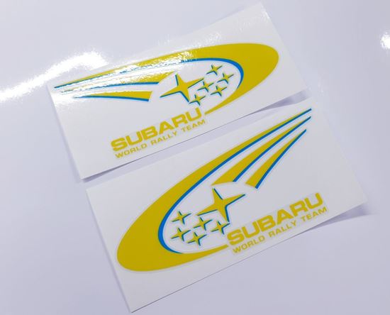 Picture of Impreza SWRT 2003 V-Limited side Door Decals / Stickers