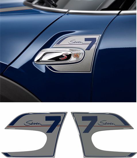 Picture of Fits Mini F55 / F56 / F57 Cooper S Seven  Auxiliary Trim replacement Badges