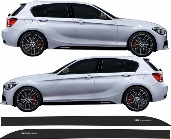 Picture of 1 Series F20 Performance side Sill Stripes / Stickers
