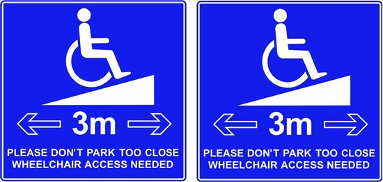 Picture of Ambulance / Disabled Access Decals / Stickers