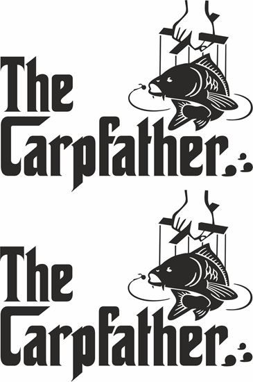 Picture of The Carp Farther Decals / Stickers