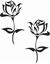 Picture of Rose Flower Decals / Stickers