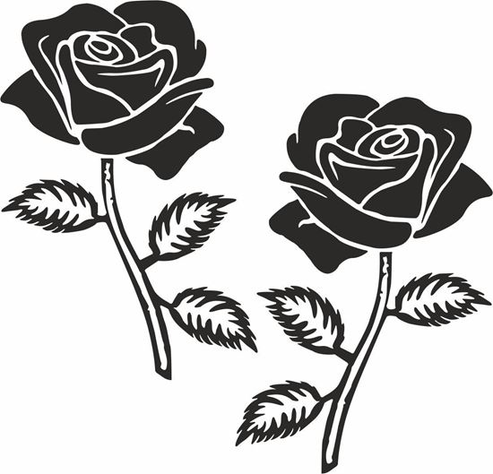 Picture of Flower Decals / Stickers