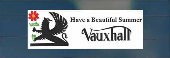 Picture of Vauxhall Classic glass Stickers
