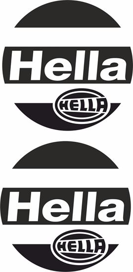 Picture of Hella Decals / Stickers