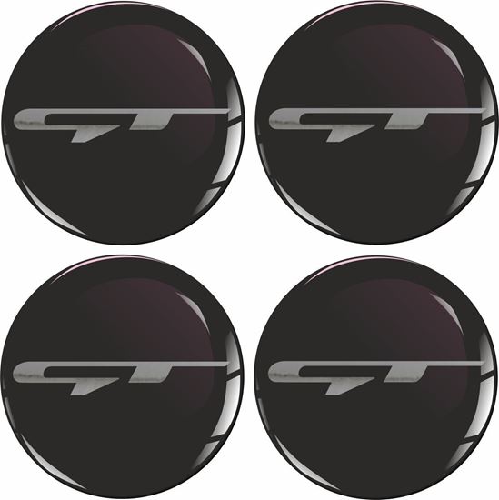 Picture of kia GT Wheel centre Gel Badges