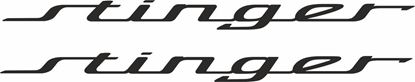 Picture of Kia Stinger Decals / Stickers