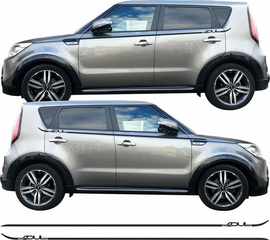 Picture of Kia Soul Sport 2014 - 2019 Stripes / Stickers