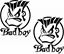 Picture of Bad Boy Decals / Stickers