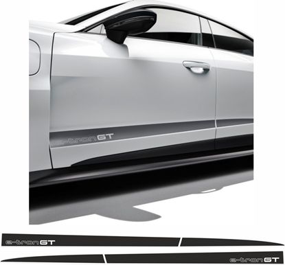 Picture of E-Tron GT side Stripes