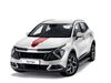 Picture of Kia Sportage 2022 onwards Bonnet and side Stripes / Stickers EXACT FACTORY FIT