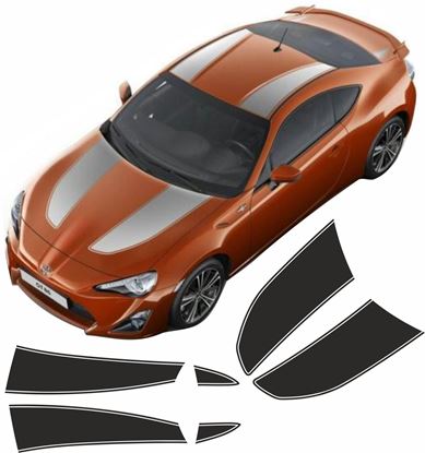 Picture of GT86 2016 - present over the top Stripes