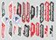 Picture of Hot Wheels Track and street race sponsor Sticker Sheet
