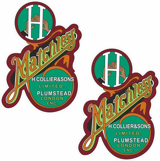 Picture of Matchless Motorcycle Decals / Stickers