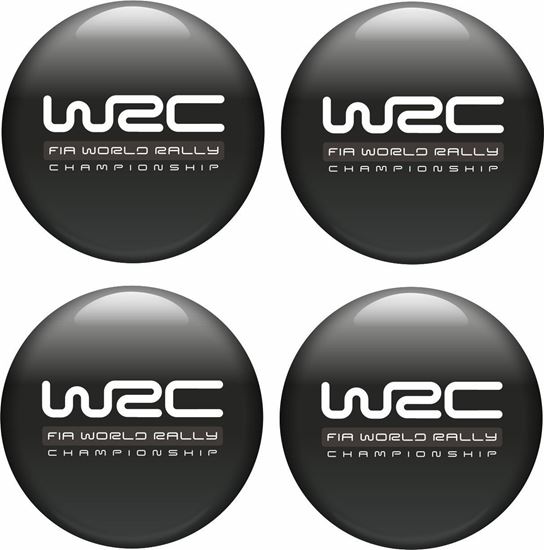 Picture of WRC World Rally Competition Wheel Centre Gel Badges