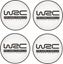 Picture of WRC World Rally Competition Wheel Centre Gel Badges