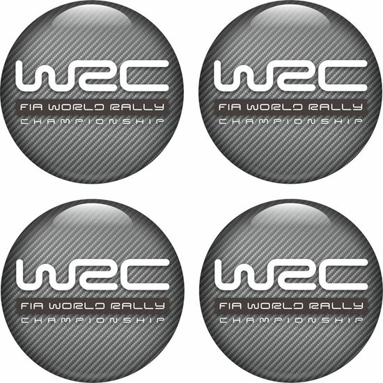 Picture of WRC World Rally Competition Wheel Centre Gel Badges