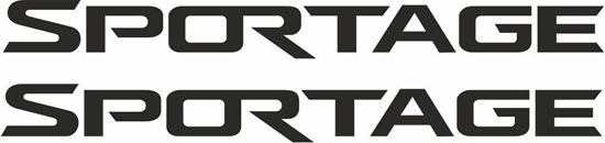 Picture of Kia Sportage Decals / Stickers