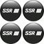 Picture of SSR Wheel centre Gel Badges