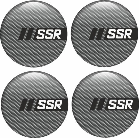 Picture of SSR Wheel centre Gel Badges