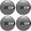 Picture of SSR Wheel centre Gel Badges