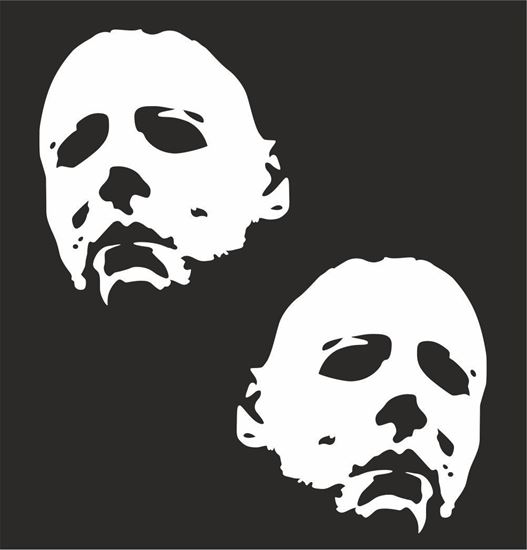 Picture of Michael Myers Decals / Stickers