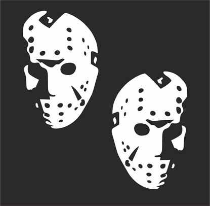 Picture of Jason Vorhees Decals / Stickers
