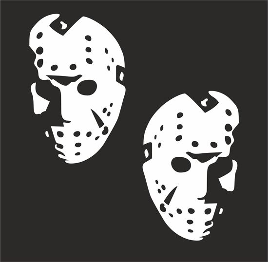 Picture of Jason Vorhees Decals / Stickers