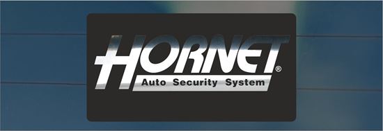 Picture of Hornet Auto Security System Glass Decals / Stickers