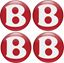 Picture of Bentley Wheel centre Gel Badges