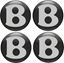 Picture of Bentley Wheel centre Gel Badges