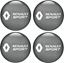 Picture of Renault Sport Wheel centre Gel Badges