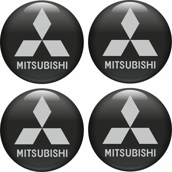 Picture of Mitsubishi Wheel centre Gel Badges