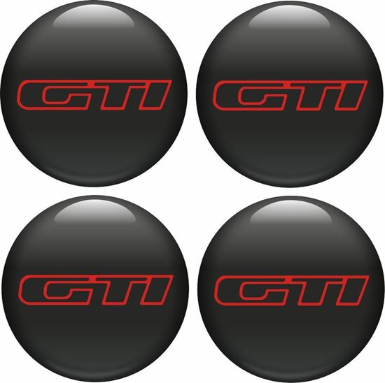 Picture of Peugeot 205 / 309 GTI Wheel centre Gel Badges