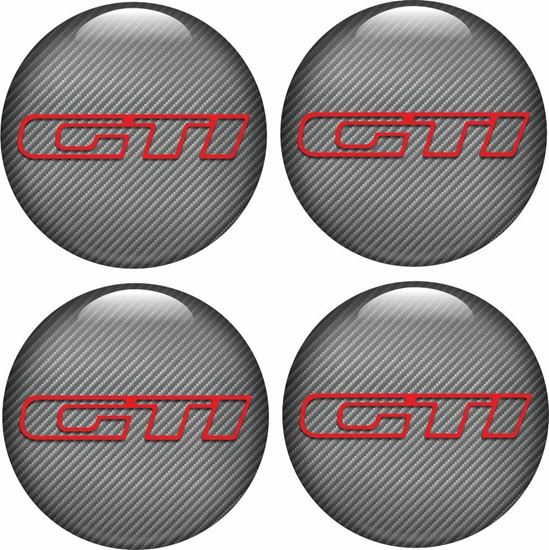 Picture of Peugeot 205 / 309 GTI Wheel centre Gel Badges