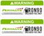 Picture of Pertalite RON90 Warning Decals / Stickers