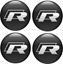Picture of "R" Wheel Centre gel Badges