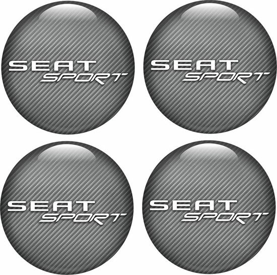 Picture of Seat Sport Wheel centre Gel Badges