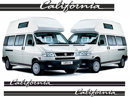 Picture of VW T4 California side Stripes / Decals