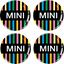 Picture of Mini Wheel centre Gel Badges