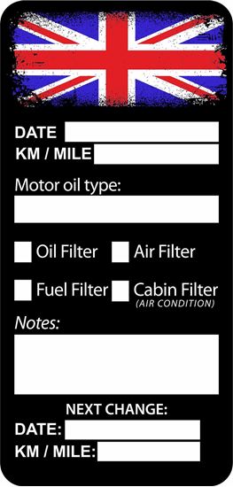 Picture of UK Service / Maintenance Stickers