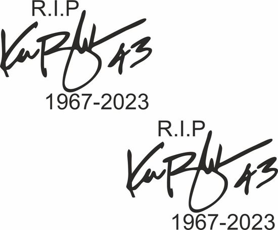 Picture of Ken Block R.I.P. Decals / Stickers