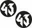 Picture of Ken Block  43 Decals / Stickers
