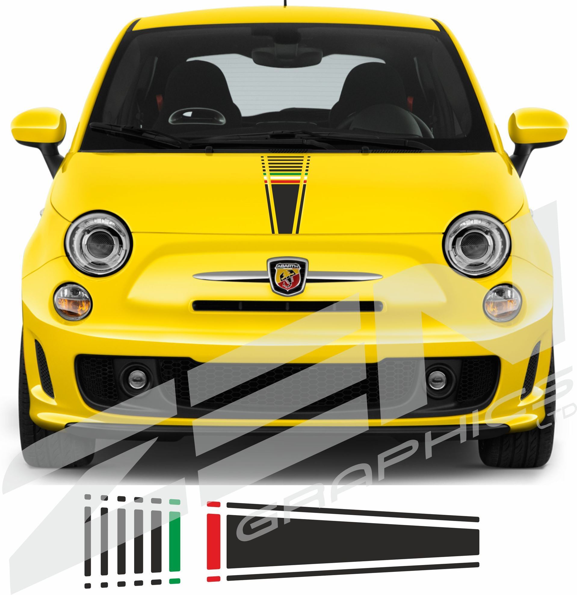 Zen Graphics Fiat 500 / 595 / Abarth Custom Kit 1 Available!