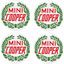 Picture of Mini Cooper replacement Wheel centre Gel Badges