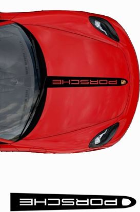 Picture of 718 Cayman / Boxster Bonnet Stripe / Sticker